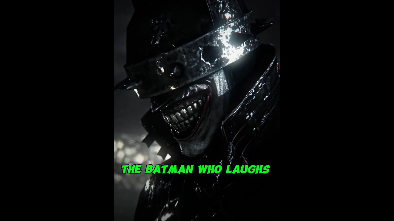 The BATMAN who laughs 😃