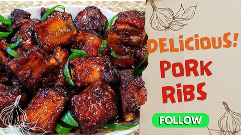 Pork Ribs is so delicious! You will cook it again and again!🔥😲