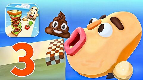 Sandwich Runner - Gameplay Walkthrough Part 3 - Level 21-30 (iOS, Android)