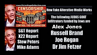 Obama Exposes SGT Report X22 Report Alex Jones Mike Adams Tucker Carlson Jim Fetzer Charlie Ward