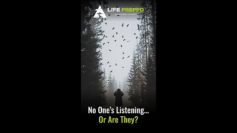 You think no one's listening... But what if they are? 👀