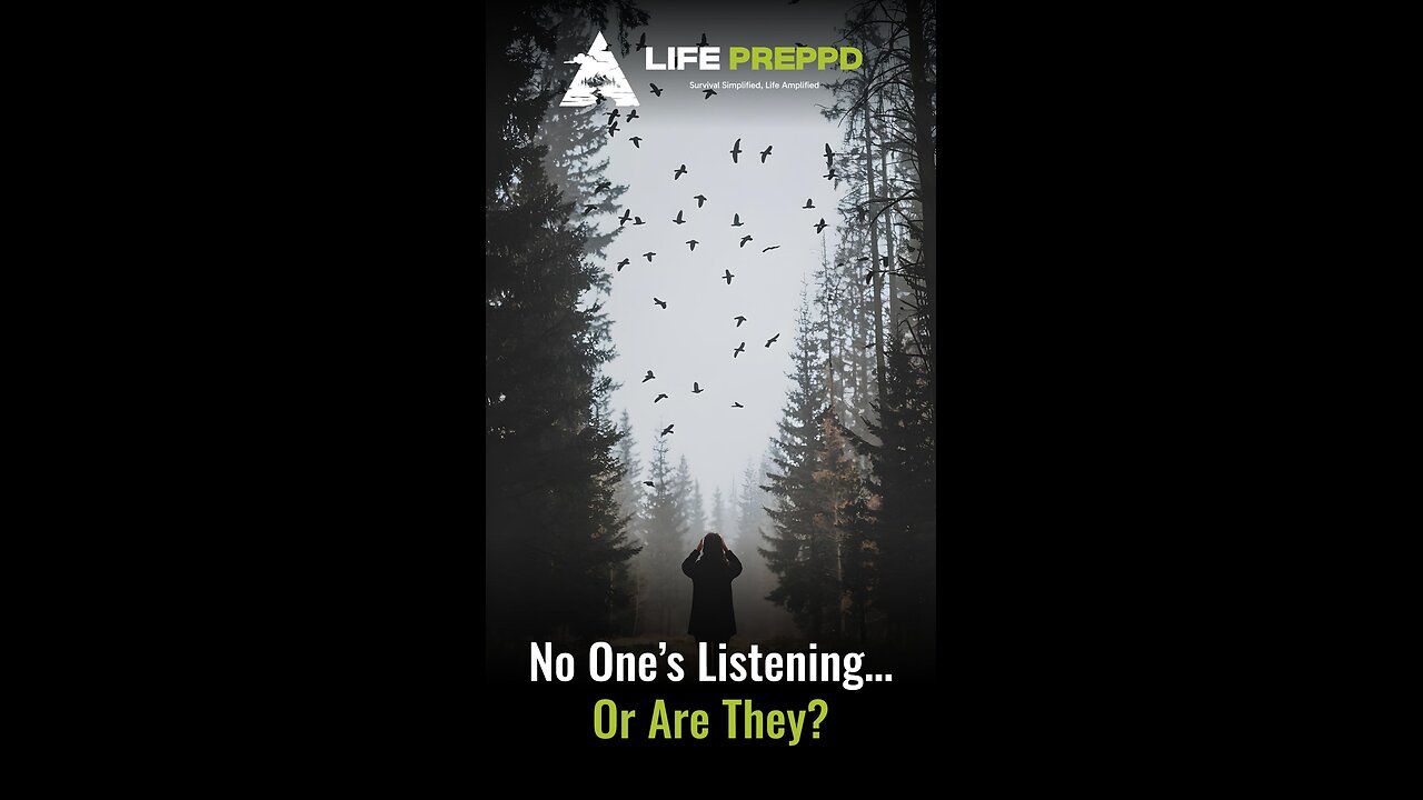 You think no one's listening... But what if they are? 👀