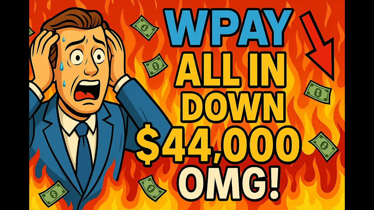 All In WPAY $600K Position… Down Big or Ready to Explode Covered Call Reverse Split Rant!