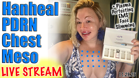Live Hanheal PDRN Chest Mesi on a BOat! AceCosm.com and code Jessica10 saves