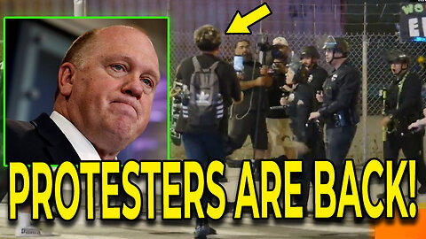 Dems Fume: L.A Protesters Clash With Federal Agents And National Guard...Again!