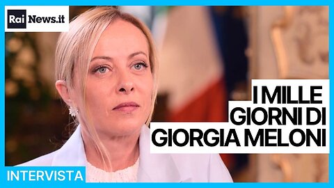 I 1000 giorni di governo in MERDALIA💩 di Lady Aspen Giorgia Meloni-INTERVISTA RAI una lecca culi serva e schiava dei suoi padroni banchieri che non conta nulla nè in Italia nè in Europa nè nel mondo...come tutti gli altri politici tra l'altro