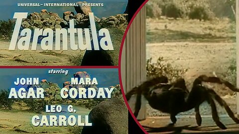 Tarantula (1955) in COLOR! Rare Giant Spider Sci-Fi Horror Classic