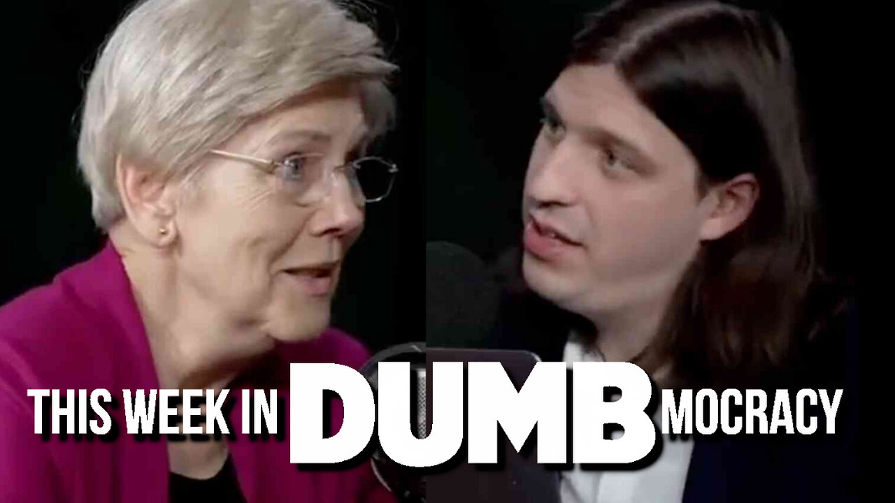 This Week in DUMBmocracy: Warren SQUIRMS When Pressed on LIES About Biden's Mental Faculties
