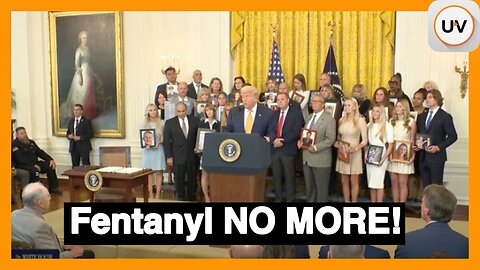 The White House | President Trump Signs “Halt Fentanyl Act” BIG DEAL For Crackdown! | on UVueTV