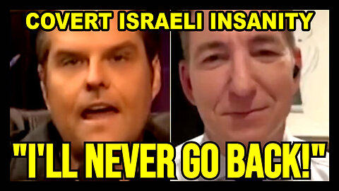 Matt Gaetz INSANE Israel Story - Weirdo BROKE INTO My Hotel Room