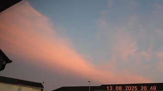 13.Aug.2025 (1315 to 2055) NEUK - Langdale Moors Fire Clouds (and a few chems)