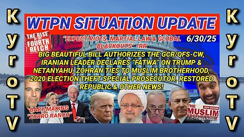 Situation Update - June 30, 2025 (edited version) (Swedish subtitles)