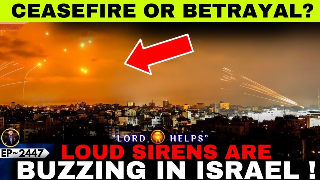 🔴WARNING- "LOUD SIRENS HEARD IN ISRAEL.." #godmessage #Jesus | God's Message Now | Lord Helps