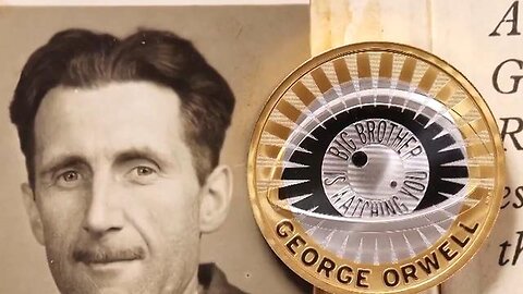 "Unveiling the New £2 Coin by British Royal Mint Honouring Iconic Author George Orwell"