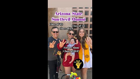 Sun Devil alumni class of ‘83, ‘23, ‘24 and future alumni class of 2047