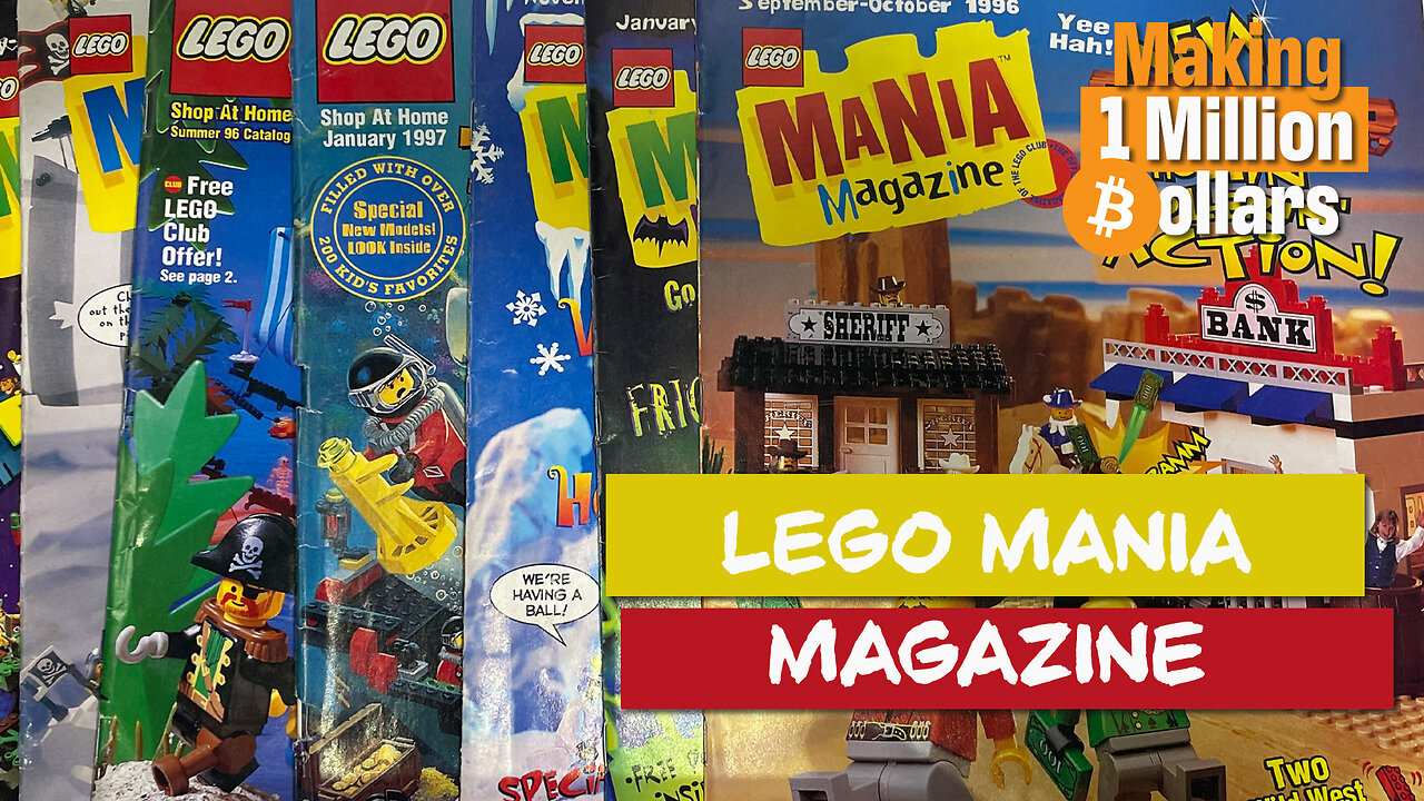 Lego Mania Magazine | Making A Million Dollars Ep104
