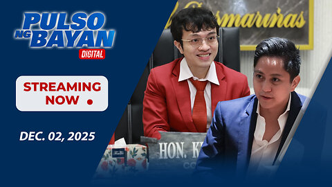 LIVE: PULSO NG BAYAN KASAMA SI ADMAR VILANDO AT JADE CALABROSO | DECEMBER 2, 2025