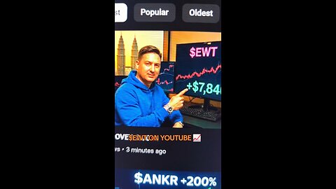 $EWT ON YOUTUBE 📈