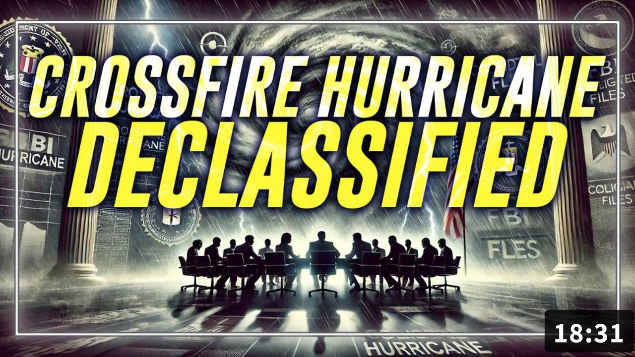 🔵🇺🇸 NEW: Trump Declassifies Crossfire Hurricane Files prepping Indictments for Deep State Ringleaders
