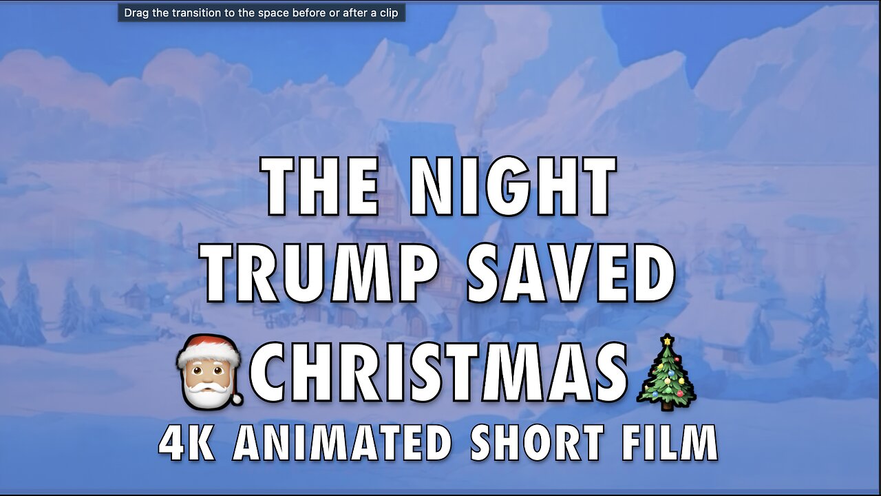 THE NIGHT TRUMP SAVED CHRISTMAS (4K) ANIMATED SHORT FILM