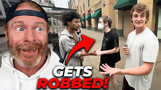 “White People Deserve to Get Robbed!” Then He Gets Robbed LOL