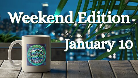 January 10 This Day in History (Weekend Edition 2026)