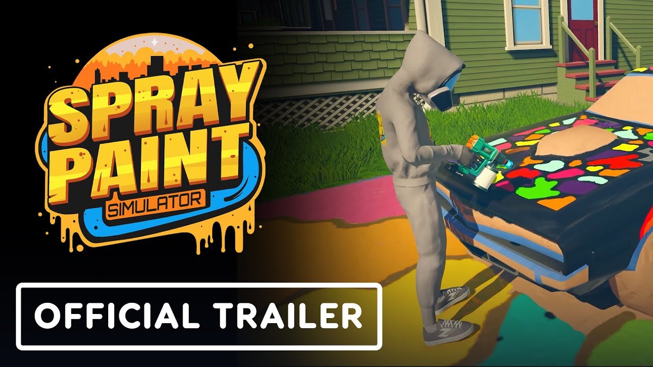 Spray Paint Simulator - Official Launch Trailer