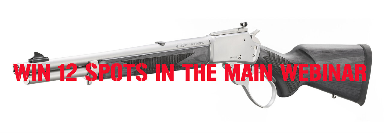 Marlin 1894 Trapper MINI #1 FOR 12 SEATS IN THE MAIN WEBINAR