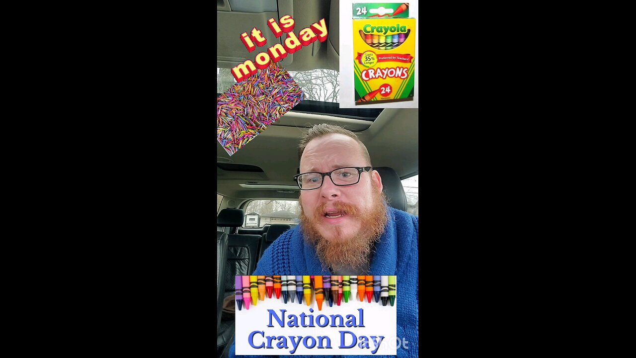 Monday crayons and potatoes
