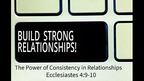 Build those Relationships