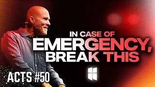 In Case Of Emergency: Break This | Pastor Shane Idleman