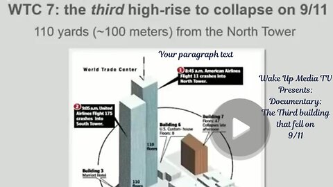 Wake Up Media TV Presents: 🎬 Documentary Building Number 7 9/11