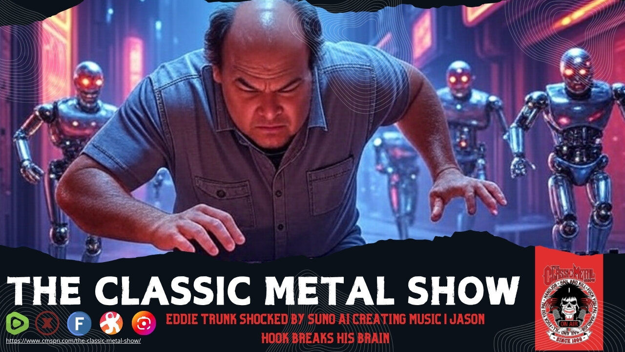 Eddie Trunk Shocked By Suno AI Creating Music | Jason Hook Breaks His Brain