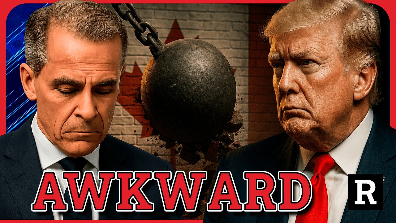 AWKWARD! Trump meeting with Marky Carney goes viral "We don't need ANYTHING from Canada" | Redacted