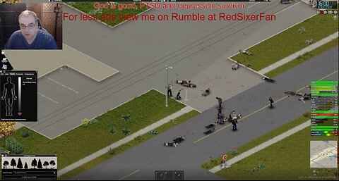 Project Zomboid, clearing the jail!!!! Enjoy the tunes, say hello