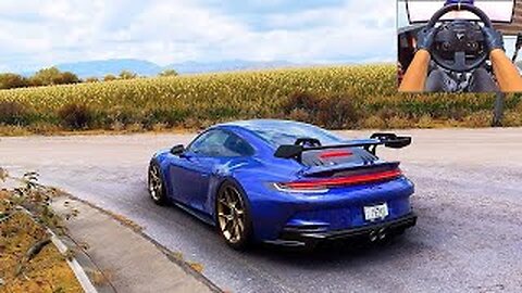 Porsche 911 GT3 - Forza Horizon 5 | Thrustmaster TX gameplay