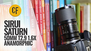 Sirui 'Saturn' 50mm T2.9 1.6x Anamorphic Full-frame lens review