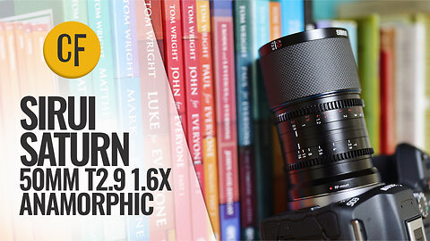 Sirui 'Saturn' 50mm T2.9 1.6x Anamorphic Full-frame lens review