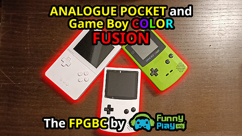 The FPGBC by Funny Playing a FUSION between Analoge Pocket and GBC | Battery Test Included!