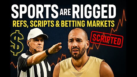SPORTS ARE RIGGED: Refs, Scripts & Betting Markets