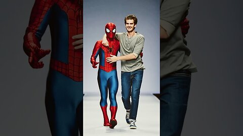 Actors and their characters #spiderman #superman #ai #pixverse #pixverseai #viral #andrewgarfield