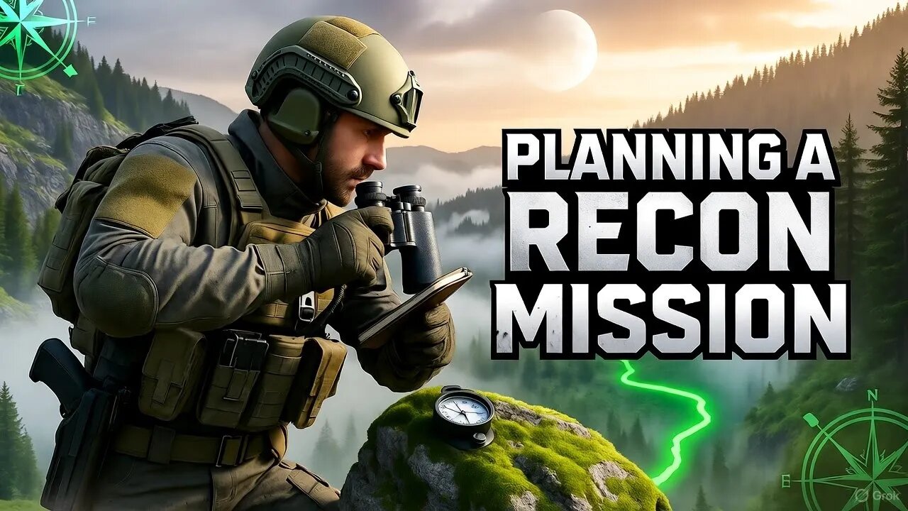 How to Plan a Recce Mission