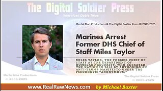 Marines Arrest Former DHS Chief of Staff Miles Taylor