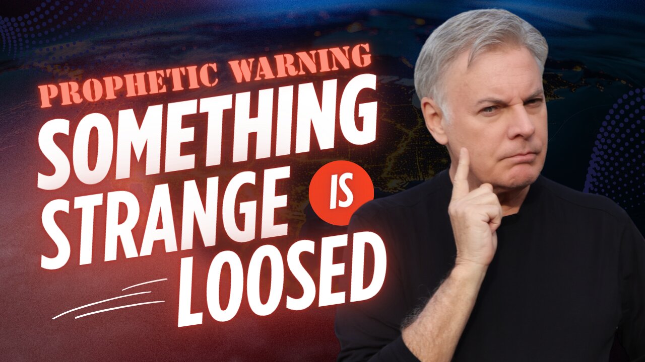 A Prophetic Warning - Feels Like Something Strange Has Been Loosed on the U.S.