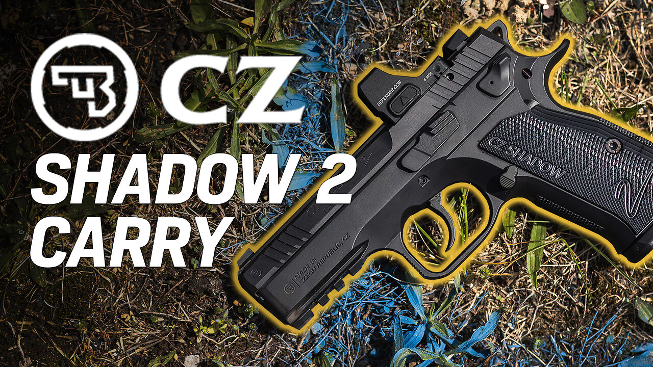 CZ Shadow 2 Carry 9mm // EDC Built Like a Race Gun 🔥