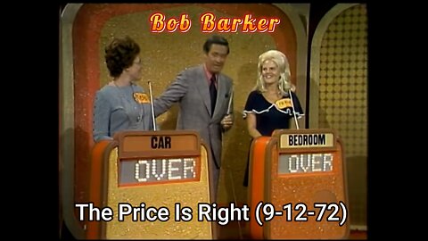 The Price Is Right with Bob Barker September 12, 1972 Full Episode