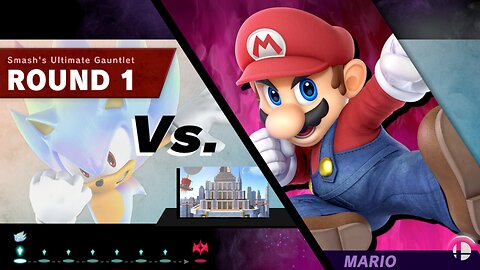 Hyper Sonic vs 20 rounds of Smash's Ultimate Gauntlet -By SoniDelta/DeltaTDS