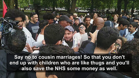 Some Muslim Thugs Showing Their Thanks For Being Let Into The Country - Speakers Corner