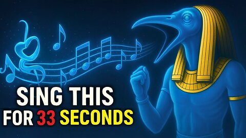 Thoths Ultimate Secret Revealed- Sing Like This to Instantly Activate Your Healing Energy