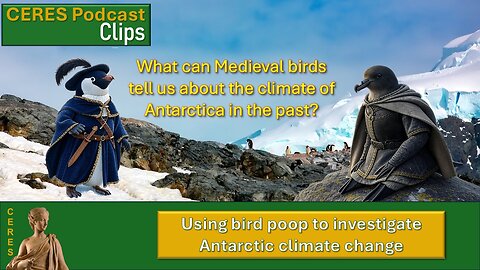Using bird poop (from penguins and snow petrels) to study Antarctic climate changes